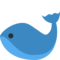 Whale emoji on Twitter